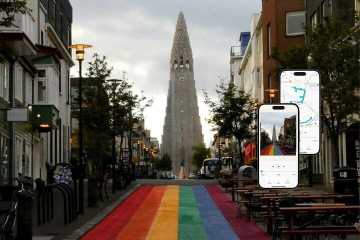 Vikingos Sagas y lugares de interés : Paseo autoguiado en Reikiavik