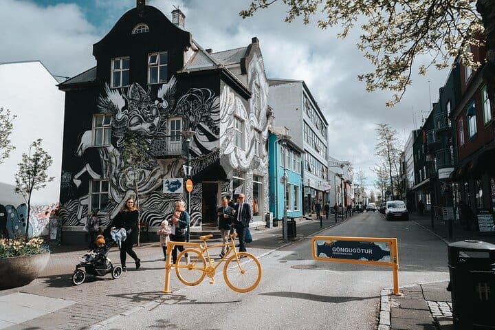 Recorrido privado a pie por el arte callejero de Reykjavik: el recorrido de Instagram