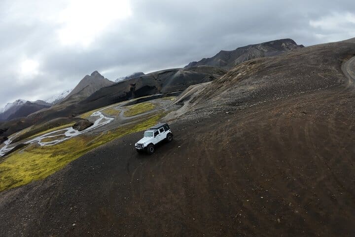 Tour privado en jeep Landmannalaugar