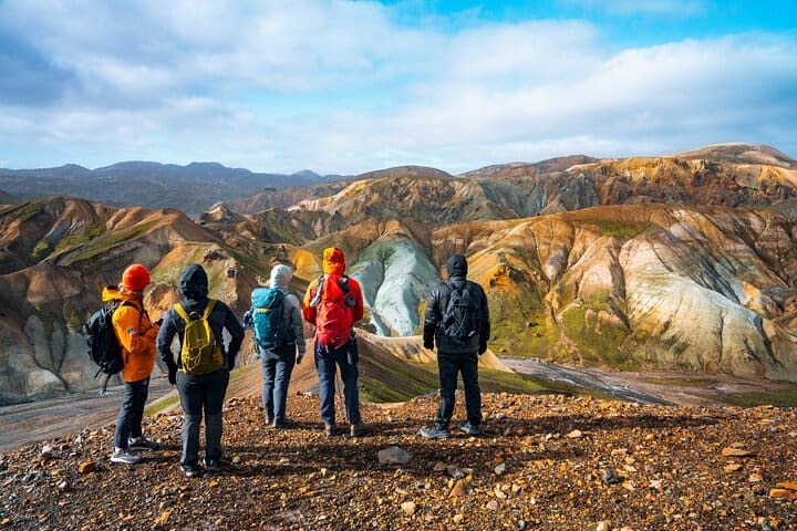 Caminata de 3 días por las tierras altas : Landmannalaugar, Emerald Ridge & Háifoss
