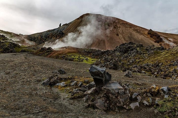 Landmannalaugar, excursión de un día con foto a las tierras altas