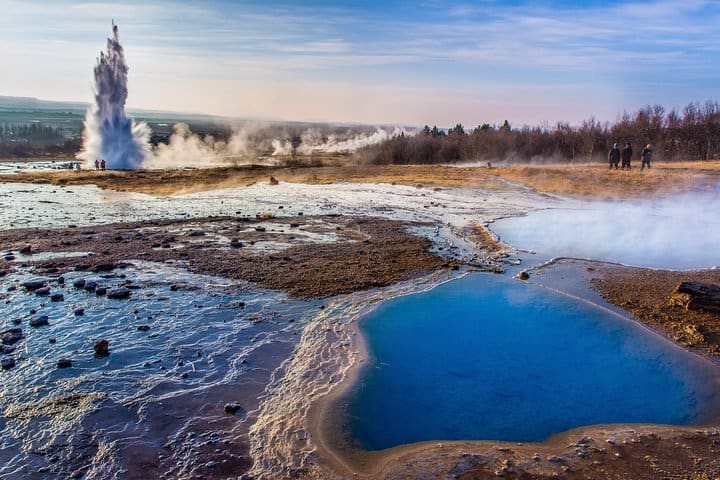 Tour privado de las Cataratas Doradas del Círculo Dorado y la Costa Sur desde Reykjavik