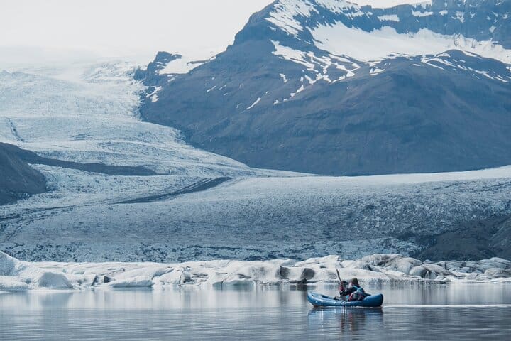 Heinabergslón Kayak y Caminata