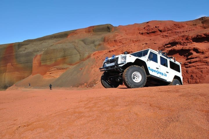 Tour privado al Círculo Dorado en Superjeep desde Reykjavik