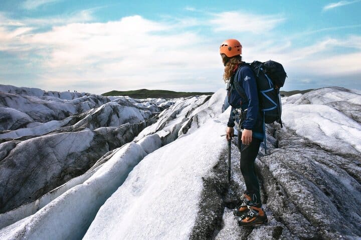 Caminata por el glaciar desde Solheimajokull
