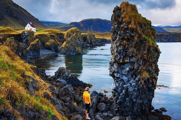 Snæfellsnes en español con almuerzo en una granja Minibús