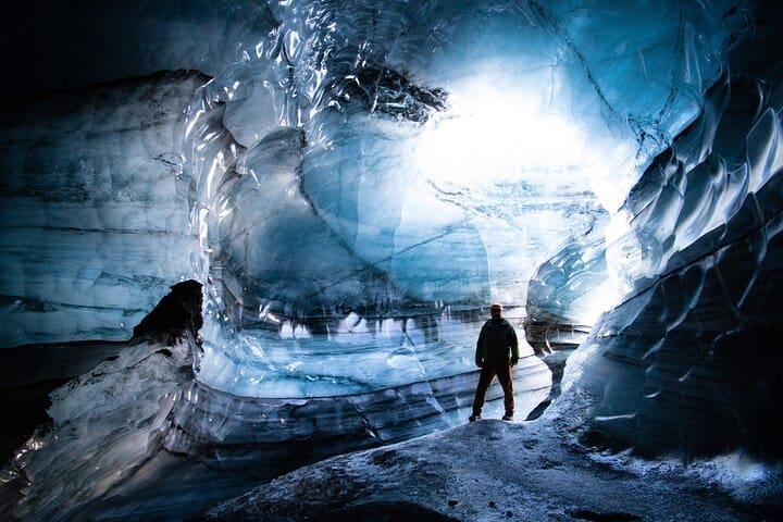 Superjeep privado Costa Sur y cueva de hielo de Katla