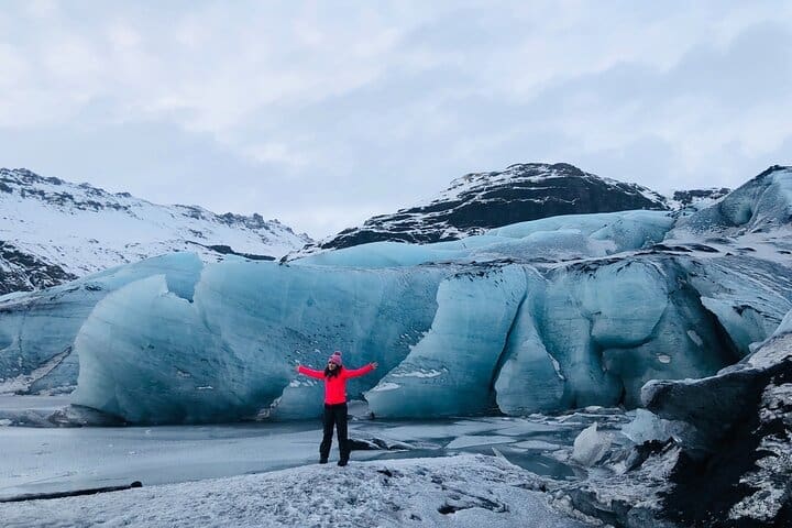 Excursión combinada de día completo por lo más destacado del sur de Islandia y la aurora boreal