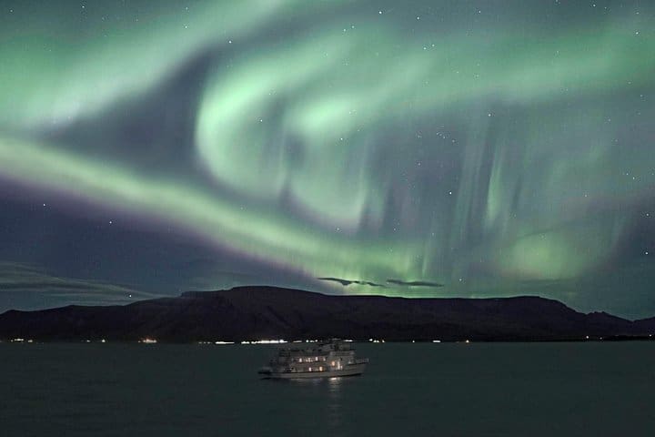 Crucero por la aurora boreal desde Reikiavik con fotos