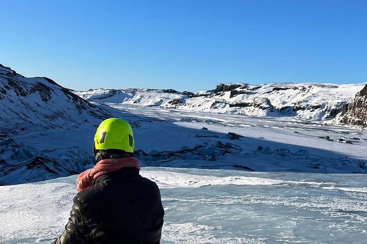 Experiencia de caminata por el glaciar en Sólheimajökull: encuentro en el lugar