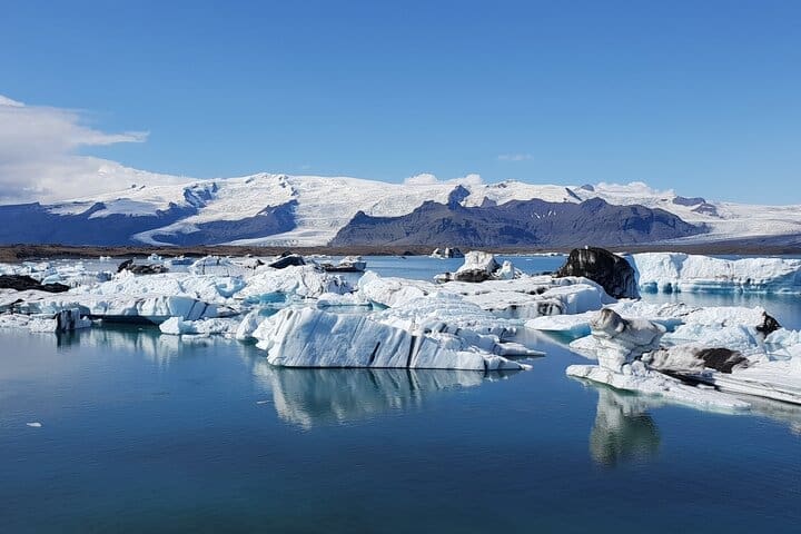2 – Día Costa Sur con caminata por el glaciar y Jokulsarlon – Tour en grupo pequeño