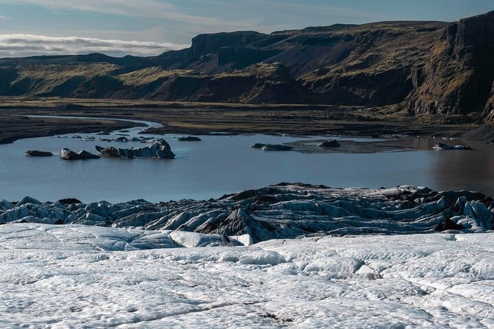 Caminata privada por el glaciar y recorrido turístico por la costa sur