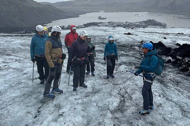 Excursión guiada al glaciar Solheimajokull