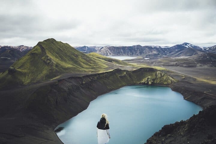 Landmannalaugar Senderismo, cascada de Haifoss y tour por las aguas termales