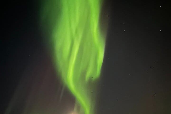 Experiencia de aurora boreal desde Reikiavik