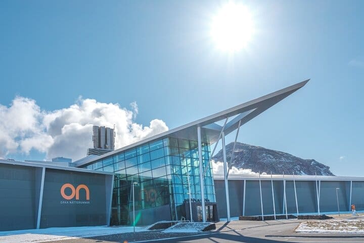 Boleto de entrada a la exposición de energía geotérmica