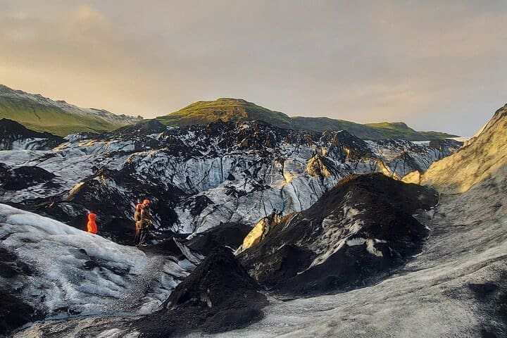 Senderismo en el glaciar de Sólheimajökull