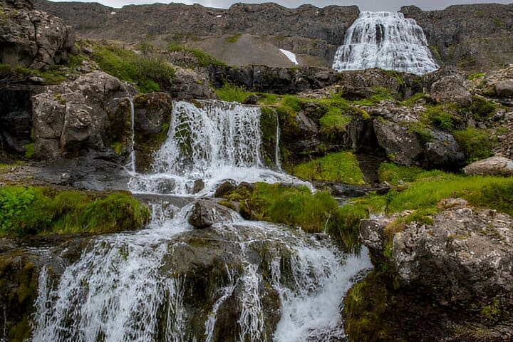 Tour privado a la cascada y granja Dynjandi: Recogida en Isafjordur