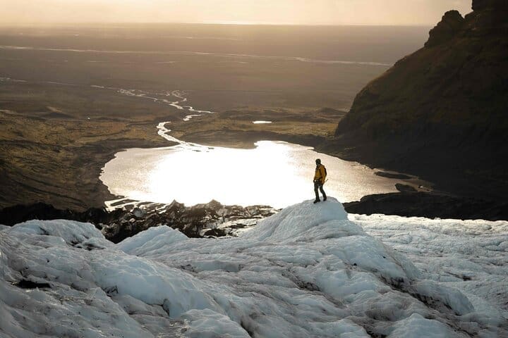 Tirolesa y aventura glaciar