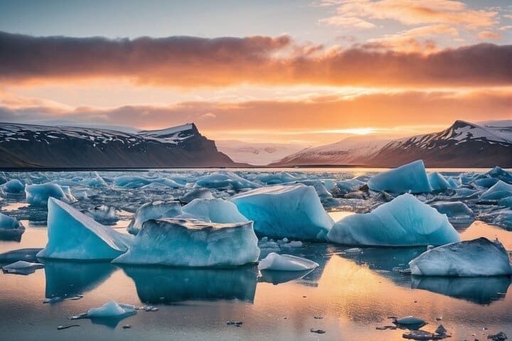 Laguna Glaciar Playa de Diamantes y Stokksnes Desde Djúpivogur