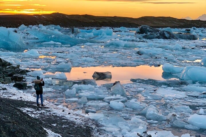 Excursión a la laguna glaciar y la playa de diamantes desde Djúpivogur