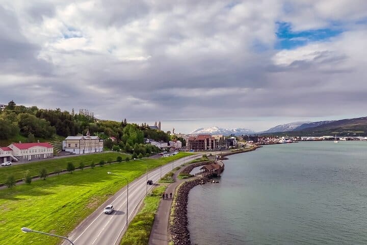 Tour en bicicleta eléctrica por la laguna del bosque Akureyri