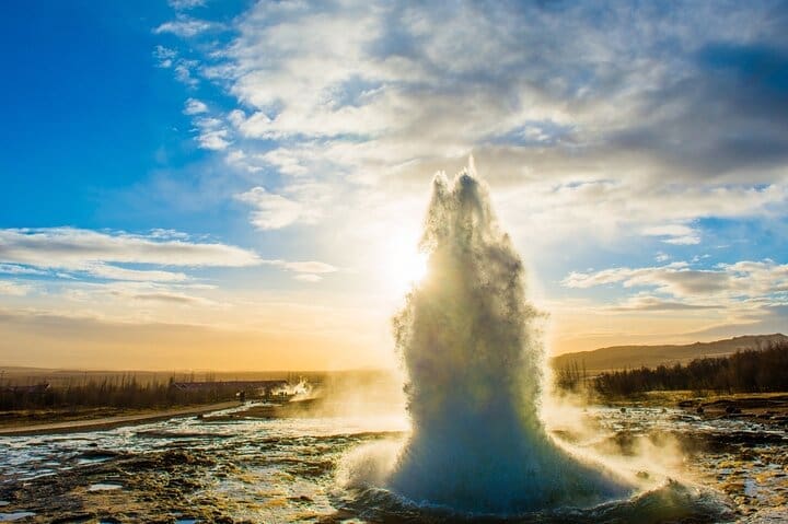 Círculo Dorado (ubicaciones principales en un día)