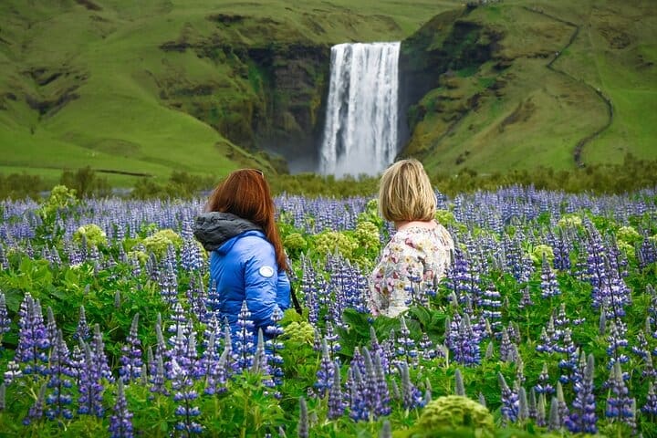 Tour de día completo por la costa sur y caminata por el glaciar, con paquete fotográfico