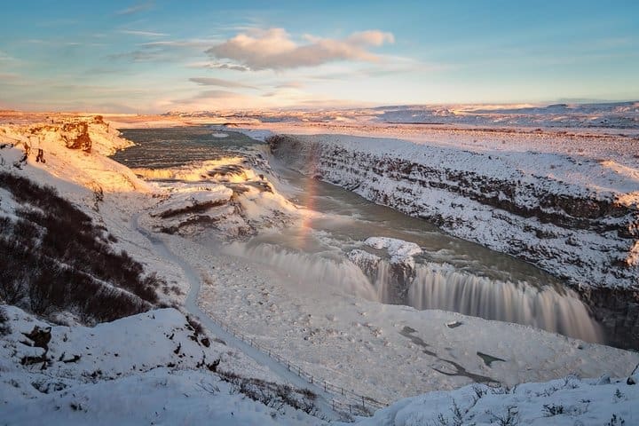 Reykjavik : Tour en grupo pequeño por el Círculo Dorado y la aurora boreal