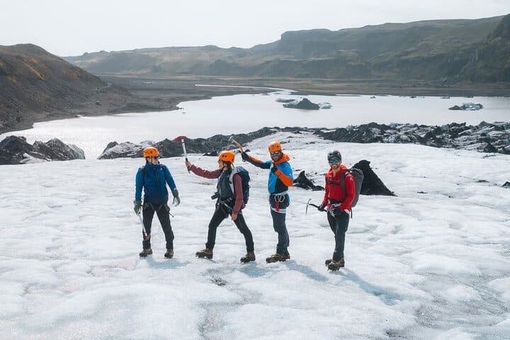 Caminata por el glaciar y turismo en el sur de Islandia desde Reikiavik