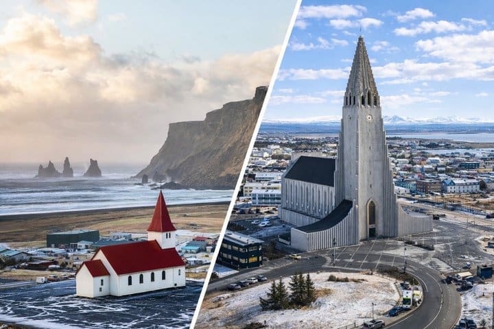 Reikiavik : Traslado privado desde/hacia el pueblo de Vik en Islandia