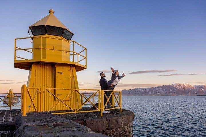 Sesión de fotos privada con un fotógrafo local en Reykjavík