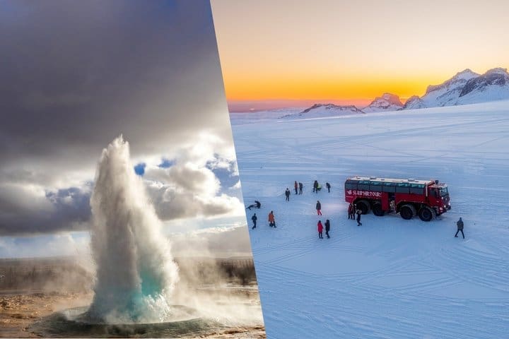 Excursión al Círculo Dorado y al Monstruo Camión Sleipnir desde Reikiavik
