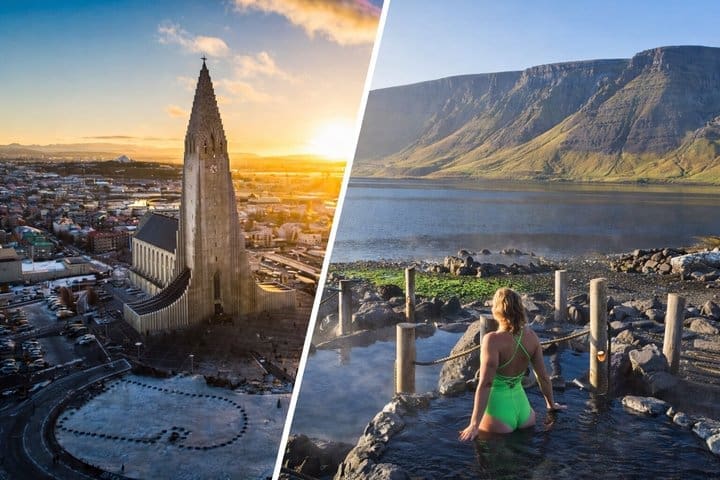 Hvammsvik Hot Springs : Traslado Privado con Admisión