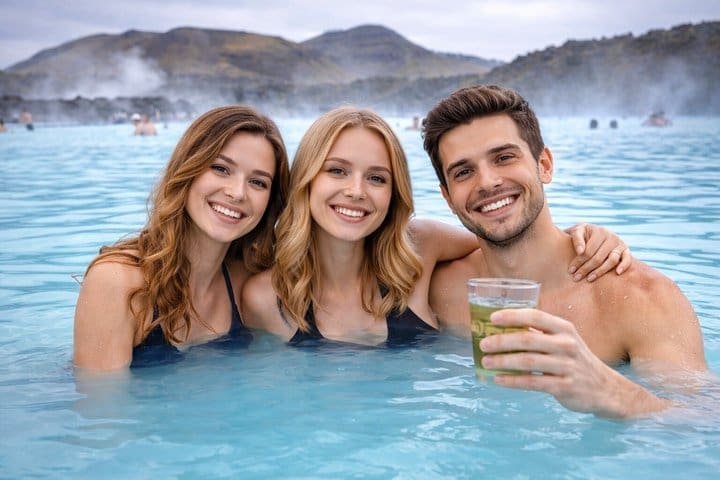 Traslado a la laguna azul desde el aeropuerto de Reikiavik o Keflavik