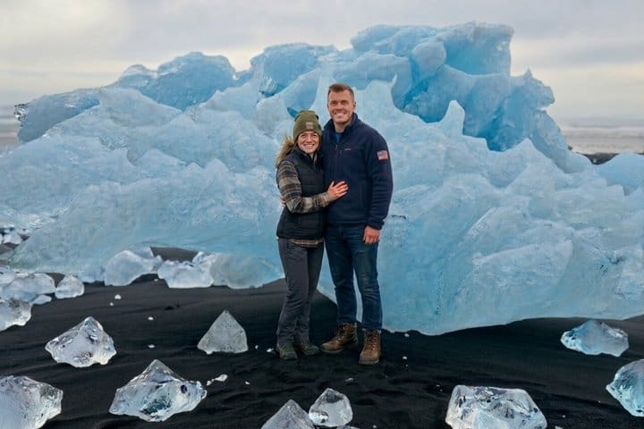 Tour privado a la costa sur con Diamond Beach desde Reikiavik