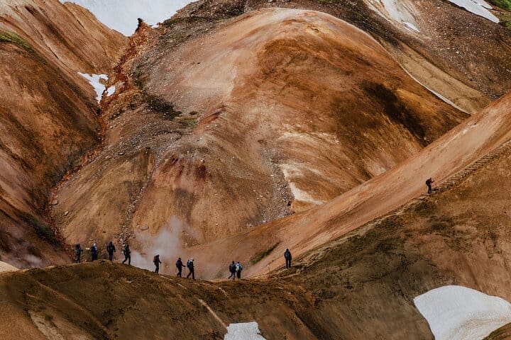 Caminata por el valle de las aguas termales, baños de montaña, cascada y excursión a Geysir