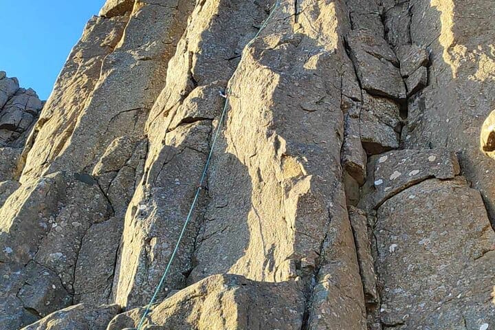 Escalada en roca en Islandia