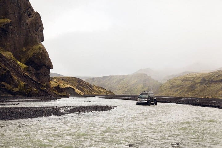 Thorsmork de Super Jeep con caminata opcional