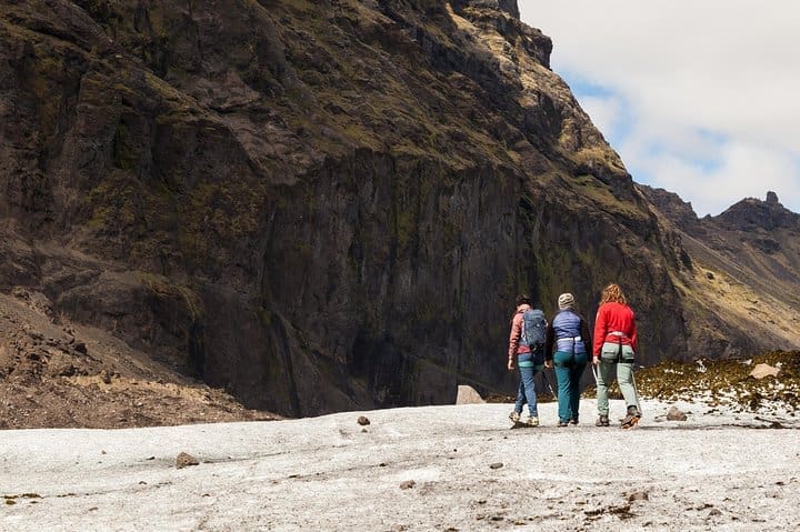 Paseo glaciar nocturno desde Skaftafell – Grupo extra pequeño