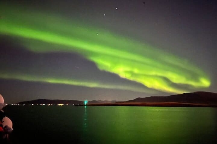 Crucero en barco por la aurora boreal desde Reikiavik