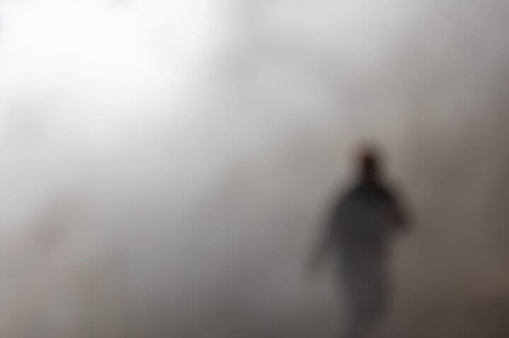 Paseo del fantasma del sol de medianoche