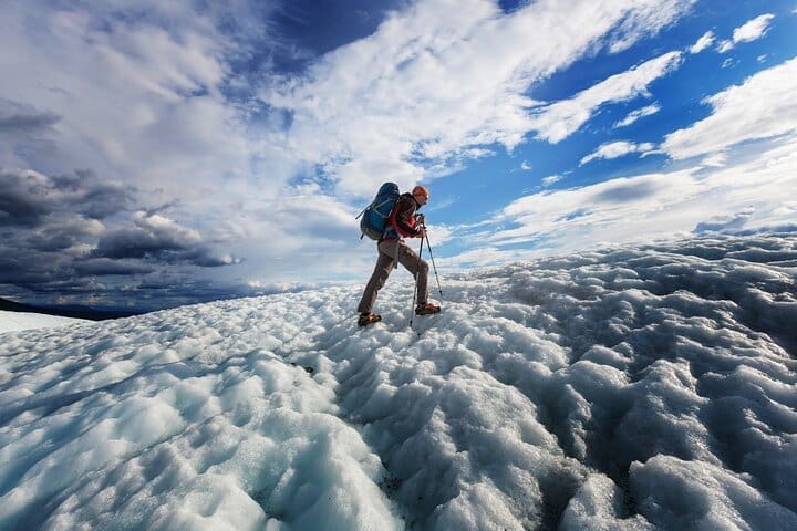 Excursión privada de día completo a pie por la costa sur y el glaciar desde Reikiavik