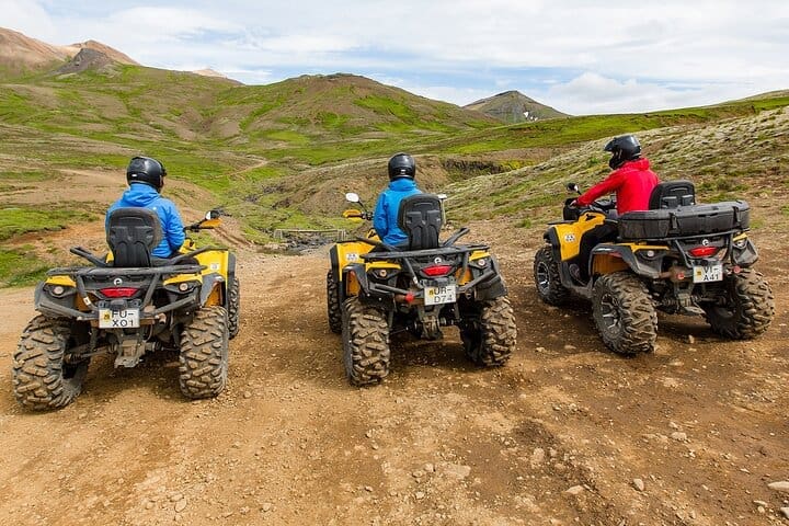 Reikiavik ATV Quad Bike Tour & Sky Lagoon Spa Combo