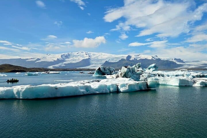 Excursión privada de un día a la Laguna Glaciar de Lujo y Diamond Beach