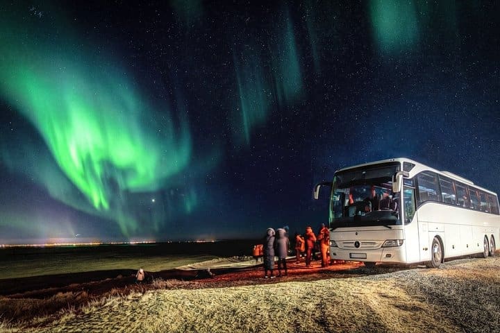 Reykjavik : Caza de Auroras con Planificación Meteorológica Experta